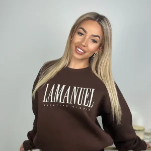 Sweatshirt La Manuel - Braun
