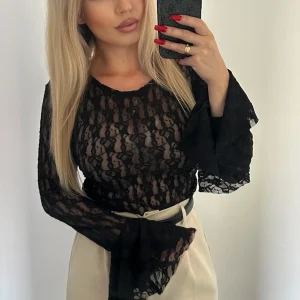 Bluse Koronka - Schwarz